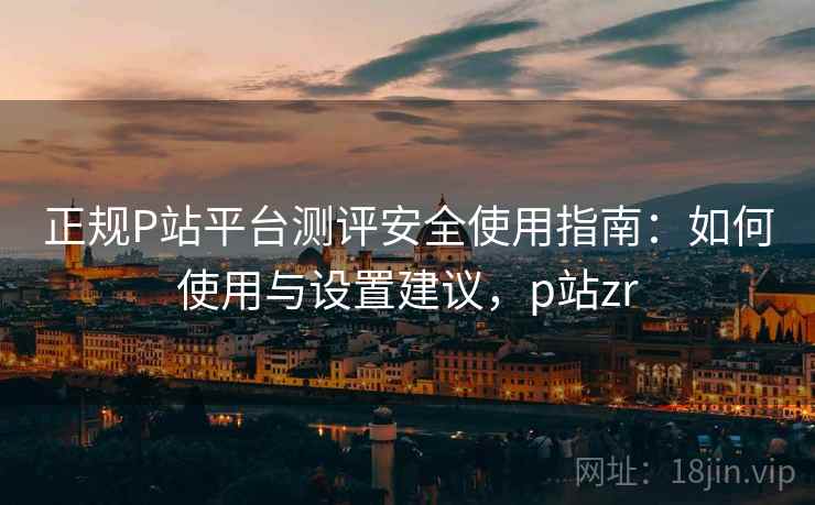 正规P站平台测评安全使用指南：如何使用与设置建议，p站zr  第2张
