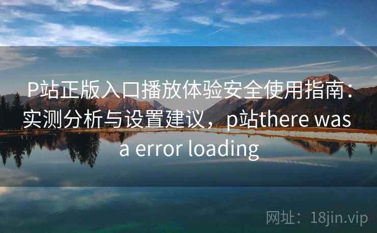 P站正版入口播放体验安全使用指南：实测分析与设置建议，p站there was a error loading  第2张