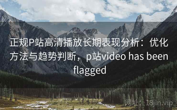 正规P站高清播放长期表现分析：优化方法与趋势判断，p站video has been flagged  第1张
