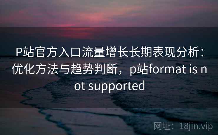 P站官方入口流量增长长期表现分析：优化方法与趋势判断，p站format is not supported  第1张