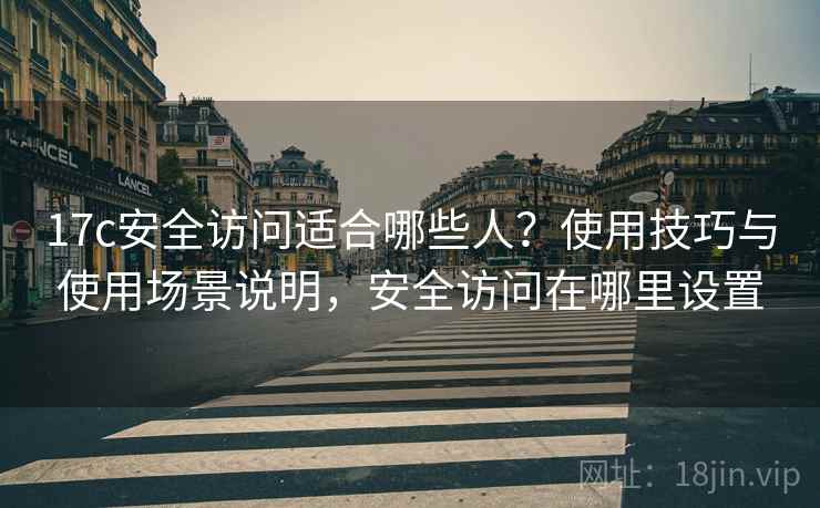 17c安全访问适合哪些人？使用技巧与使用场景说明，安全访问在哪里设置  第2张