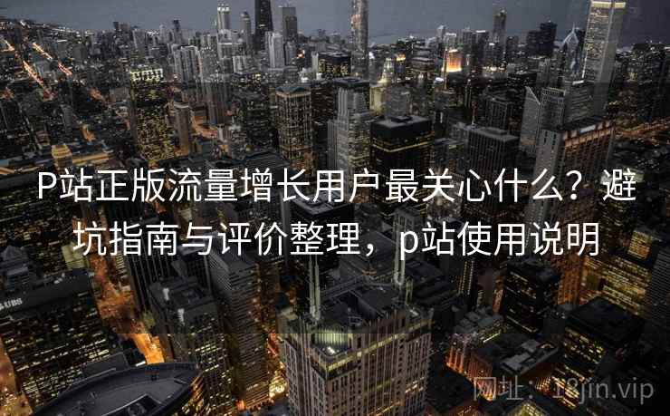 P站正版流量增长用户最关心什么？避坑指南与评价整理，p站使用说明  第1张