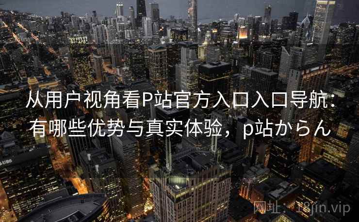 从用户视角看P站官方入口入口导航：有哪些优势与真实体验，p站からん  第2张