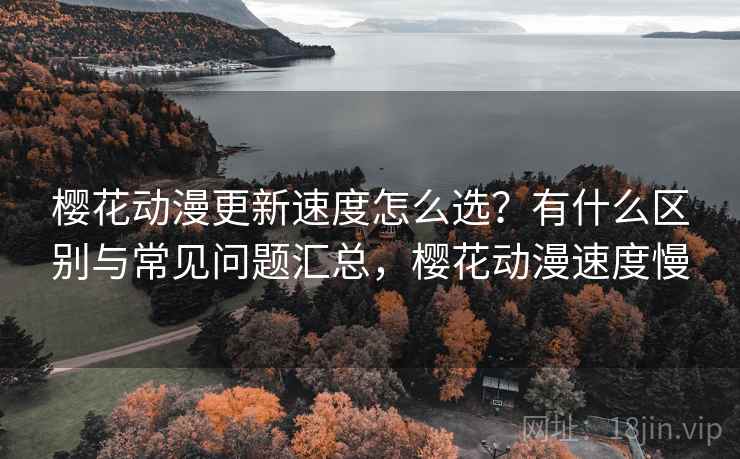 樱花动漫更新速度怎么选?有什么区别与常见问题汇总,樱花动漫速度慢 第1张 樱花动漫更新速度怎么选?有什么区别与常见问题汇总,樱花动漫速度慢 第1张