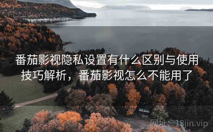 番茄影视隐私设置有什么区别与使用技巧解析,番茄影视怎么不能用了 第1张 番茄影视隐私设置有什么区别与使用技巧解析,番茄影视怎么不能用了 第1张