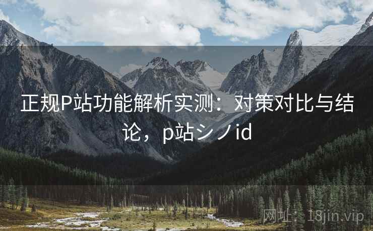 正规P站功能解析实测：对策对比与结论，p站シノid  第2张
