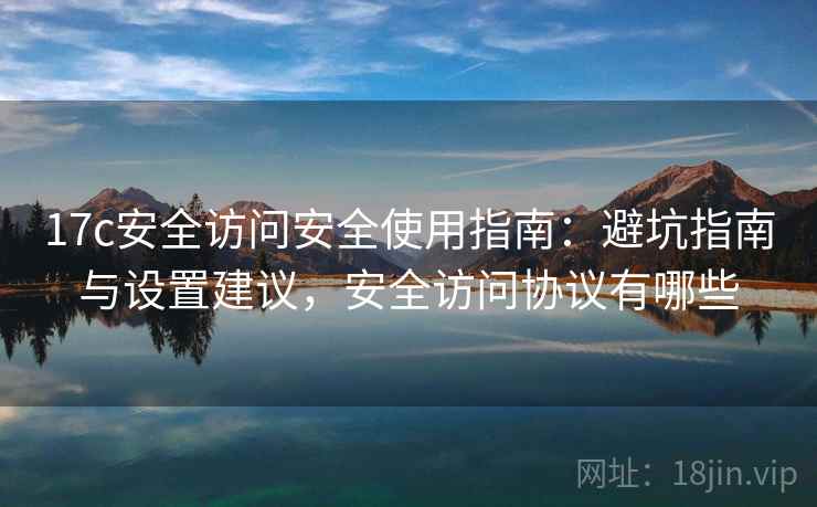 17c安全访问安全使用指南：避坑指南与设置建议，安全访问协议有哪些  第1张
